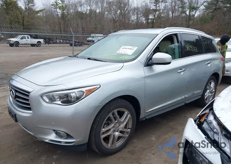 2013 Infiniti Jx35 z USA, uszkodzony, nr VIN 5N1AL0MM3DC302309
